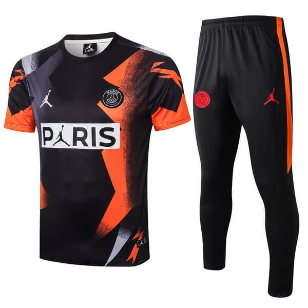 Entrenamiento Paris Saint Germain Conjunto Completo 2019-2020 Naranja Negro